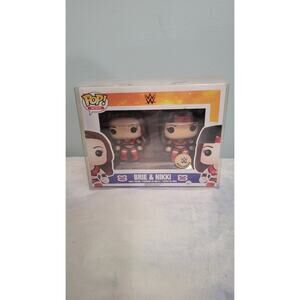 Funko Pop WWE Brie & Nikki Bella 2 Pack WWE Exclusive Vinyl Figures Unopened...